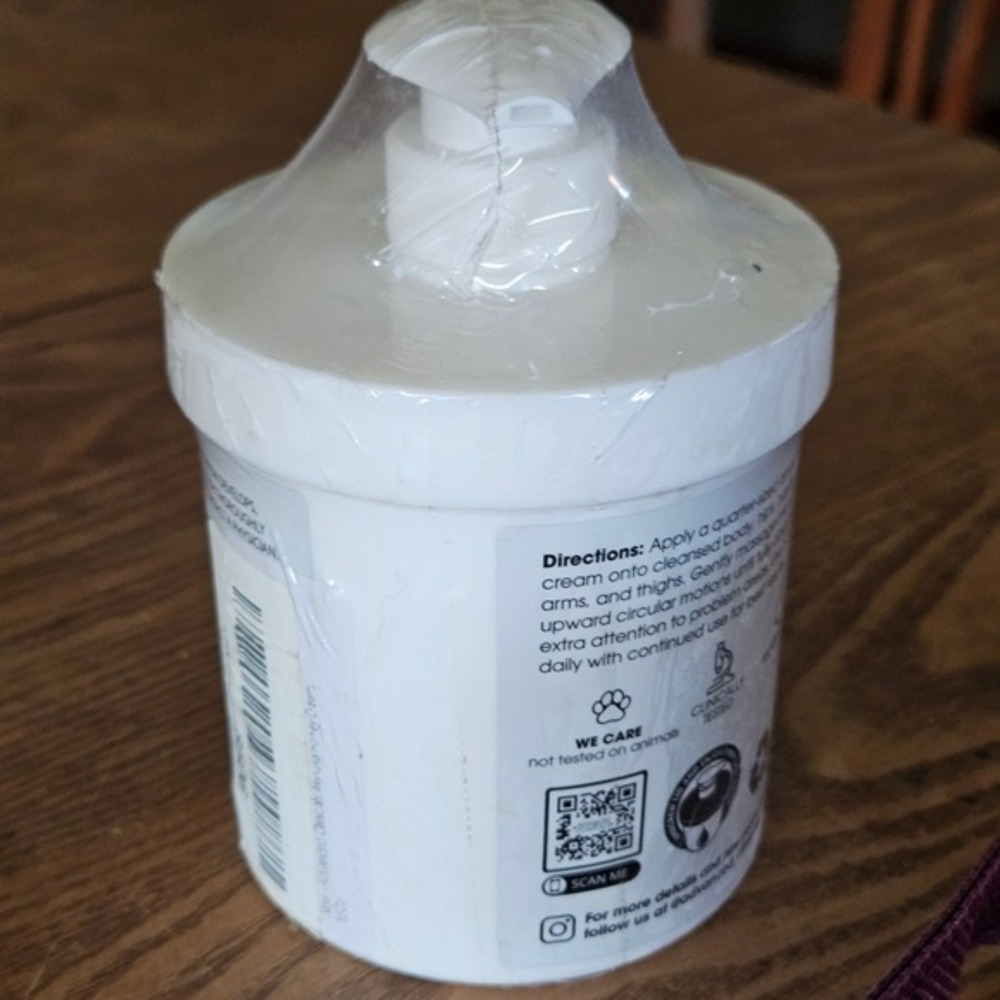 Advanced Clinicals Manuka Honey Body Cream 16oz Hydrating Collagen Moisturizer - Picture 2 of 5